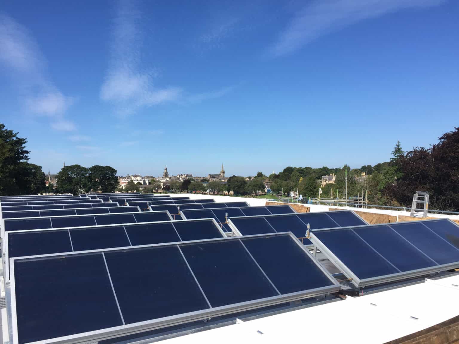 Forres Swimming Pool Case Study | AES Solar