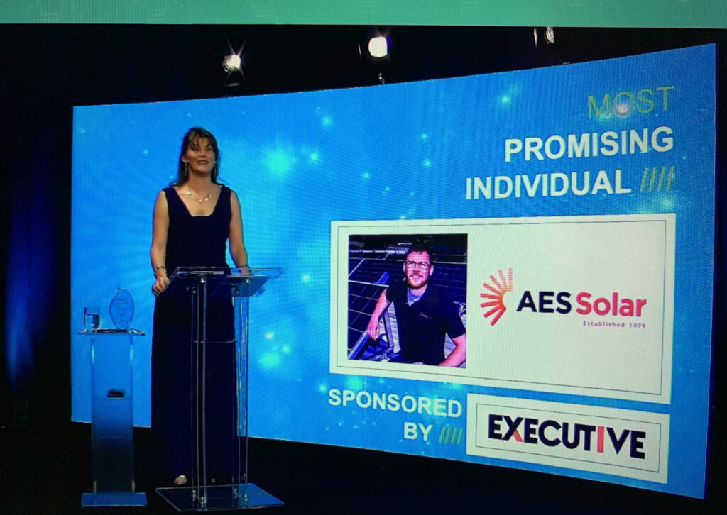 Josh reaching new heights at a virtual award ceremony 