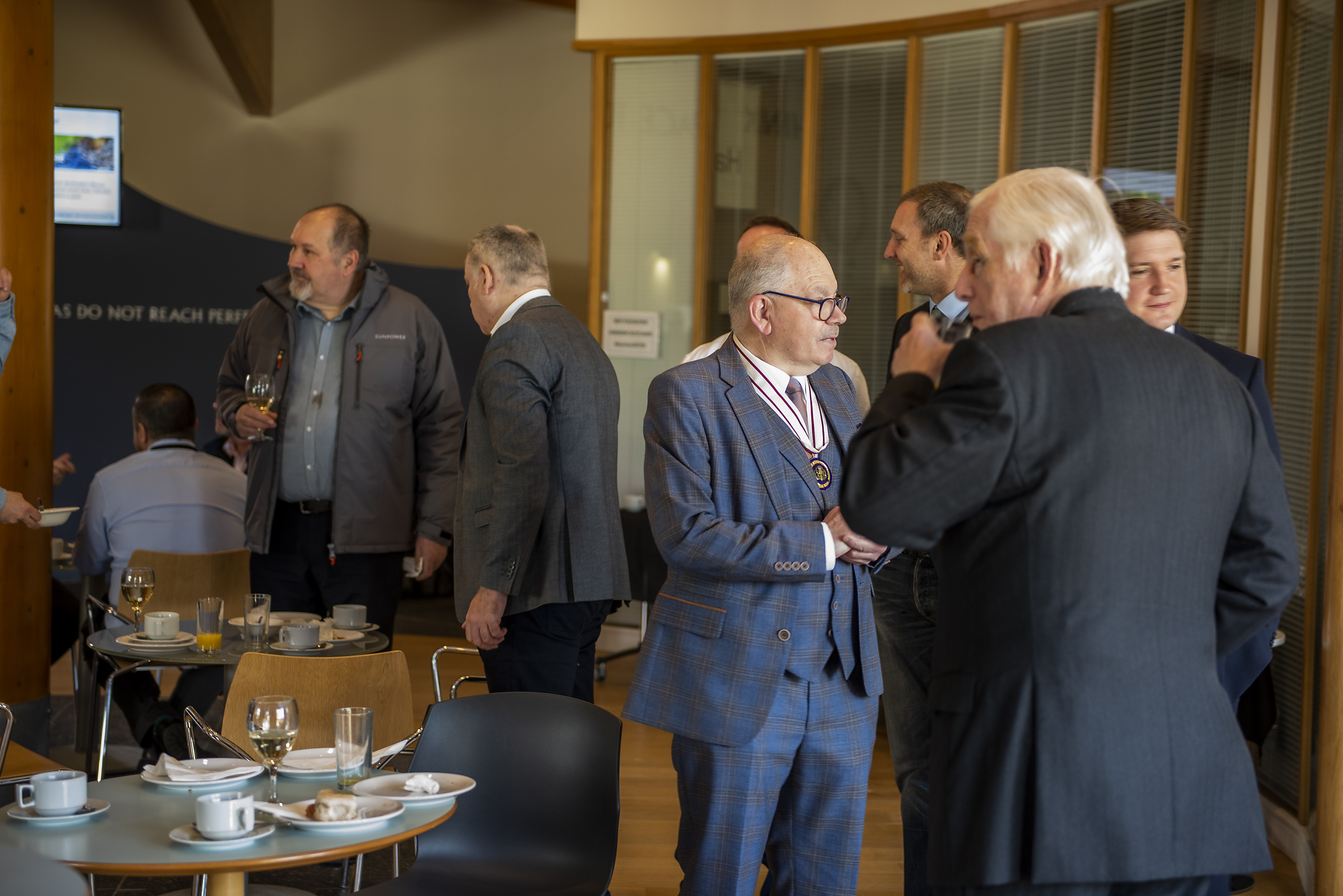 Celebrate queen's award win with AES Solar.