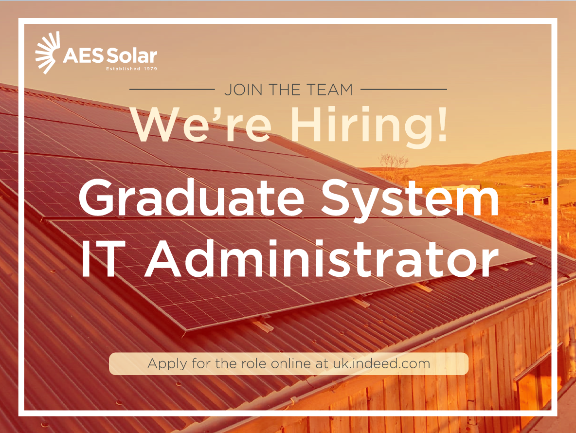 Hiring Two Graduate Positions - Graduate System IT Administrator Graphic